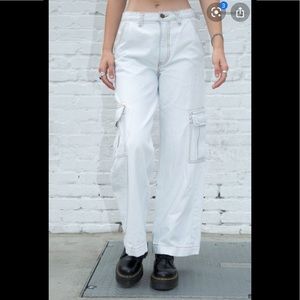 ISO BM White Tatum Cargo Pants